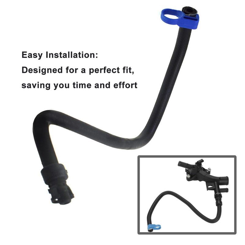 koxuyim Coolant Bypass Inlet Pipe, Radiator Upper Inlet Coolant Bypass tube line for 2011-2016 chevrolet Cruze 1.4L Engine 13251447 - Image 5